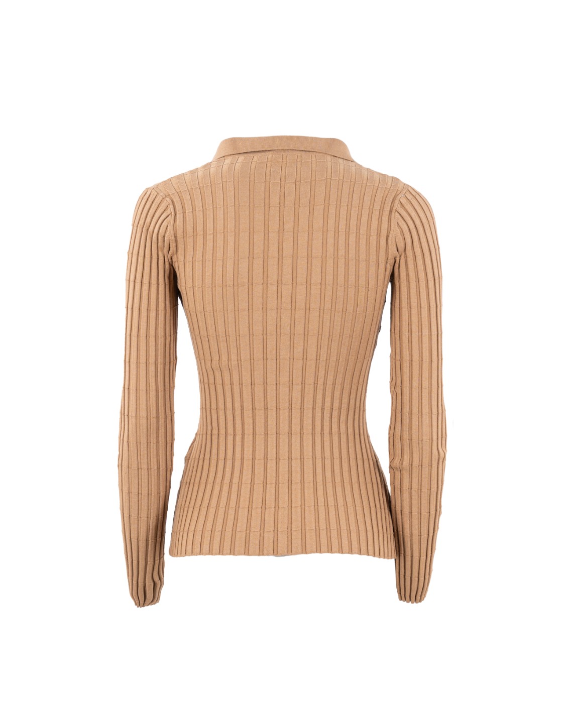 shop ELISABETTA FRANCHI  Maglia: Elisabetta Franchi maglia in viscosa a coste con bottoniera.
Bottoni in metallo dorato.
Colletto in piedi.
Scollo a V.
Finta abbottonatura.
Vestibilità slim.
Composizione: 71% Viscosa 18% Poliammide 11% Poliestere.
Made in Italy.. MK62S46E2-032 number 8267651